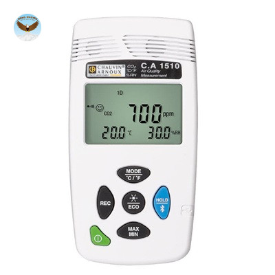 Máy đo chất lượng khí trong nhà CHAUVIN ARNOUX C.A 1510 (CO2 0~5000 ppm, -10~60°C, 5~95%RH)