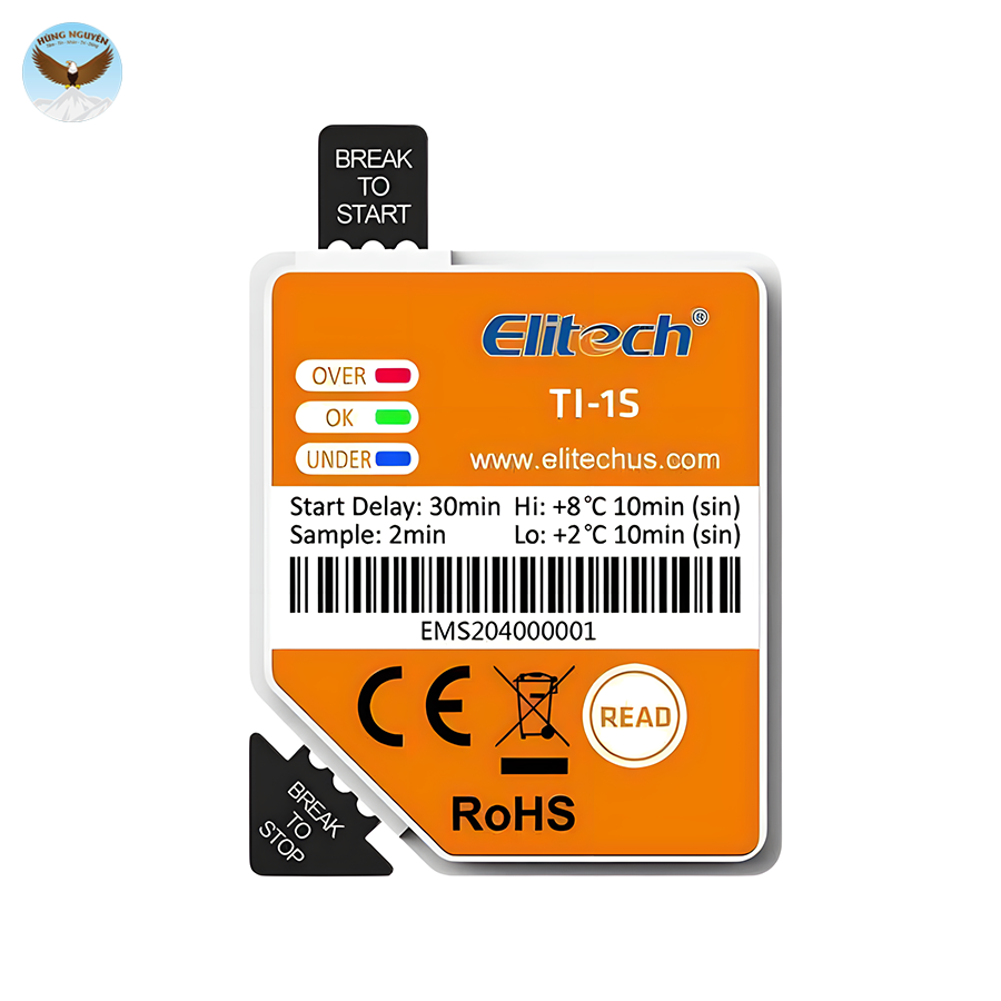 Đồng hồ đo nhiệt độ Elitech TI-1S NFC (-30℃~60℃)