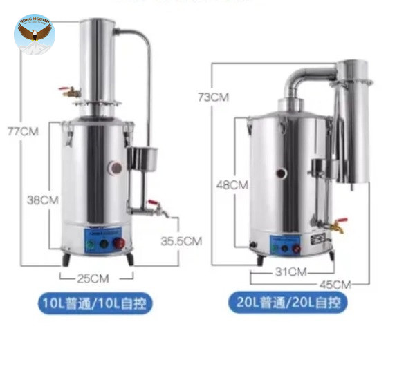 Máy cất nước 1 lần CHINA YAZD-10A (10 lít/giờ)