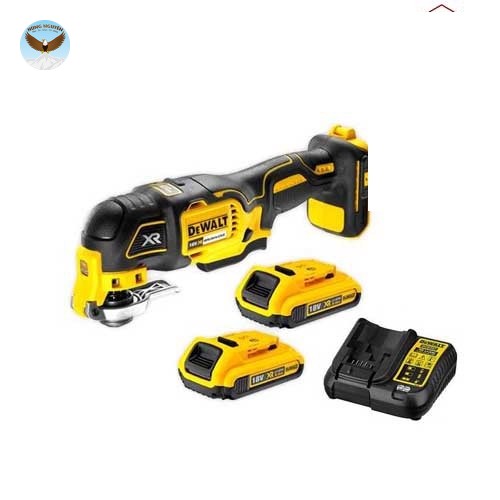 Máy cắt rung dùng pin DeWALT DCS355D2-KR (SET 2Ah)