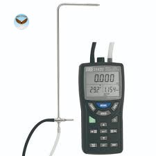 Máy đo áp suất lưu lượng TES TES-3142U (ghi dữ liệu)