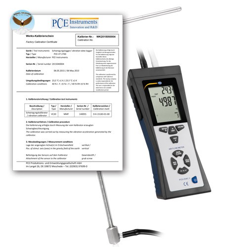 Máy đo áp suất PCE HVAC 2-ICA