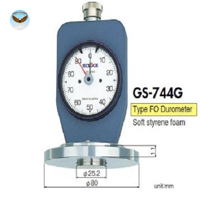 Đồng hồ đo độ cứng TECLOCK GS-744G