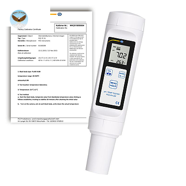 Máy đo độ pH PCE PH 26F-ICA (- 1~15 pH; chứng chỉ ISO)