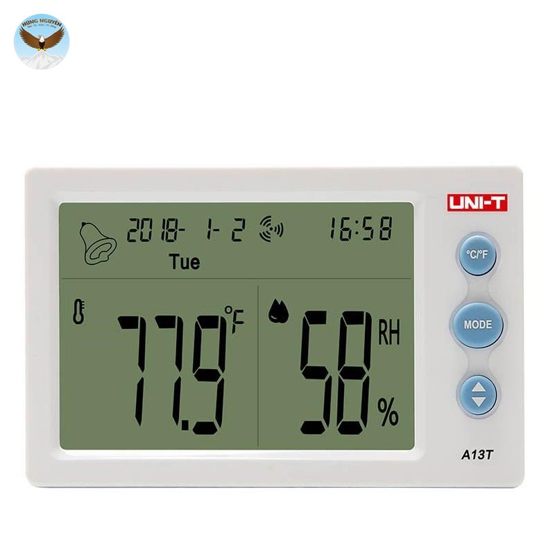 Máy đo nhiệt độ độ ẩm UNI-T A12T (-10°C~50°C,20%~95%RH)