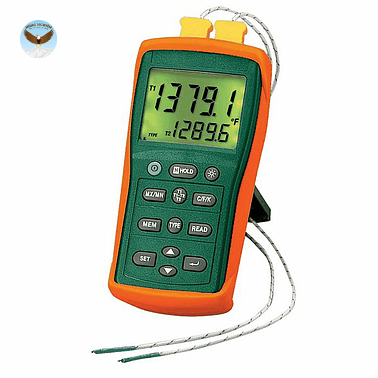 Máy đo nhiệt độ tiếp xúc 2 kênh J, K, E, T, R, S,N EXTECH EA15