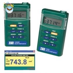 Máy đo Pin mặt trời TES TES-1333 (2000 W/m2)