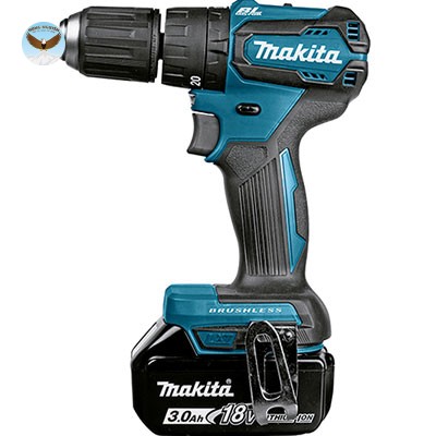 Máy khoan búa, vặn vít dùng pin MAKITA DHP484RFE (18V / 3.0Ah)