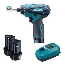 Máy khoan vặn vít dùng pin MAKITA DF030DWE (10.8V / Sạc, 2 pin 1.3Ah)