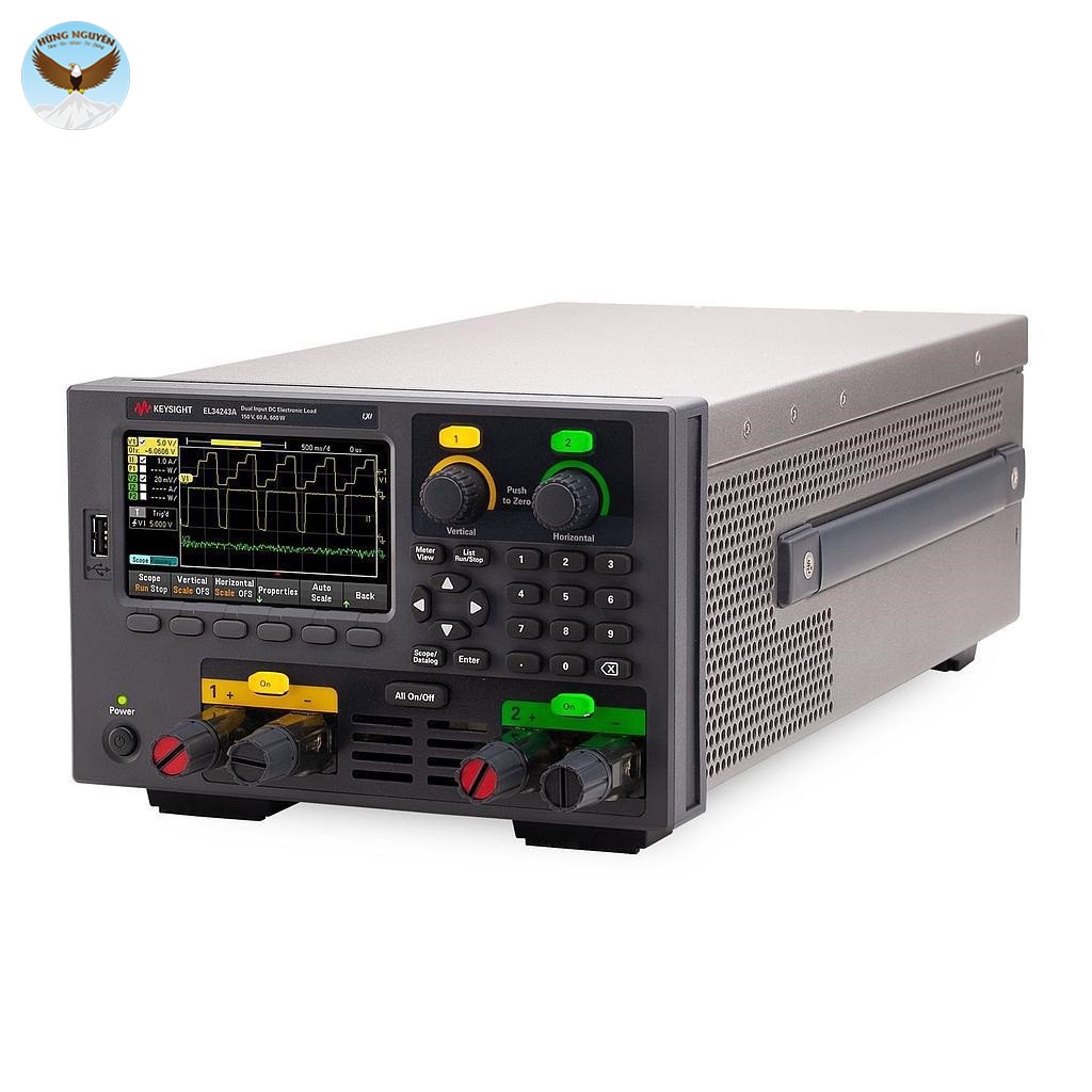 Tải điện tử một chiều KEYSIGHT EL34243A (150V, 60A, 300W (total 600W), 2CH)