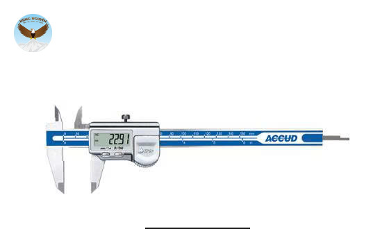 Thước kẹp điện tử IP67 ACCUD 112-006-12 (0-150mm/0-6'' x 0.01mm/0.0005'')