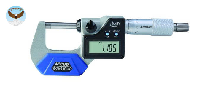 PANME ĐIỆN TỬ ĐO NGOÀI IP65 ACCUD 313-002-01 (25–50 mm)