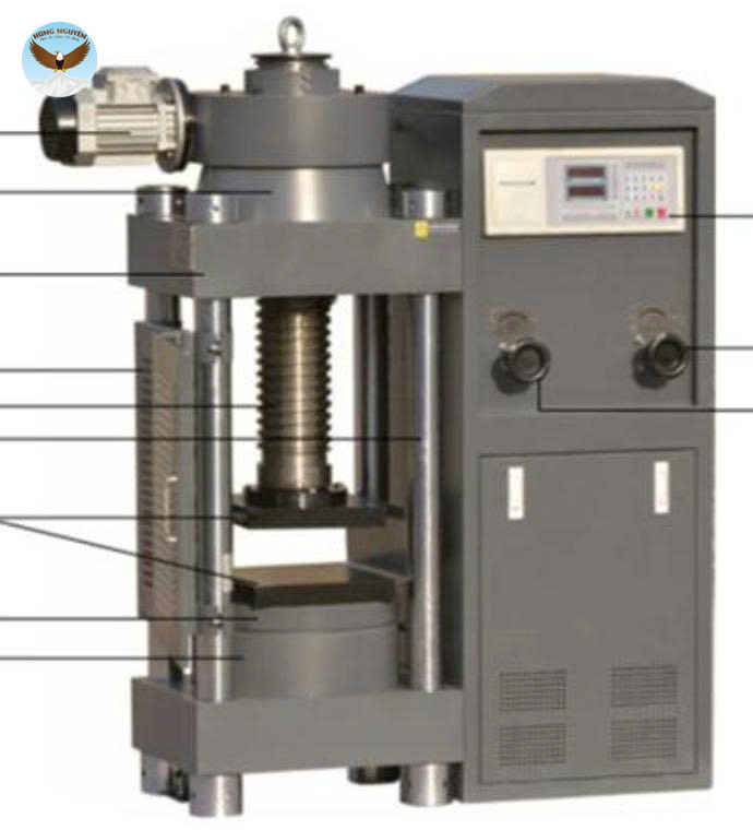 Máy kiểm tra  độ nén bê tông OBRK CTM-D2000 (2000 kN)
