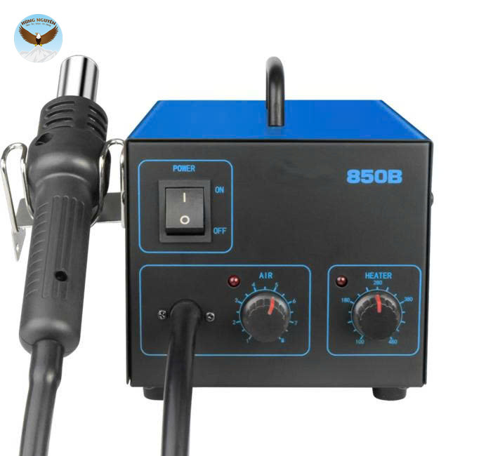 Trạm hàn tháo lắp bằng khí nóng thông minh YIXIN 850B (480℃,500W)